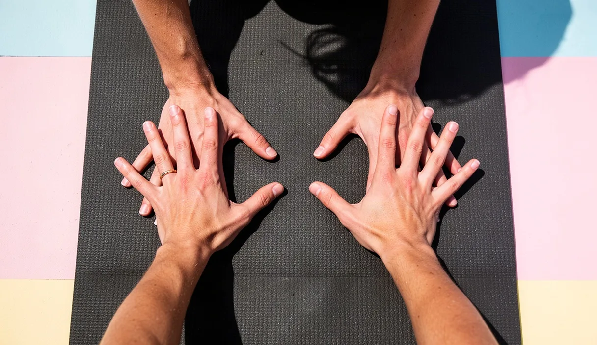 Downward Dog Hand Placement to Protect Wrists